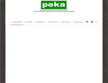 Tablet Screenshot of peka.com.my